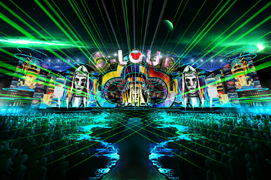 星空娱乐4000m²巨屏助力深圳大鹏音乐嘉年华震撼开唱 